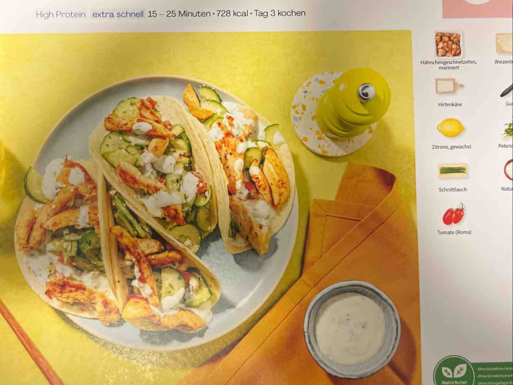 HelloFresh Tacos mit mariniertem Hähnchengeschnetzeltem von jpru | Hochgeladen von: jprun89