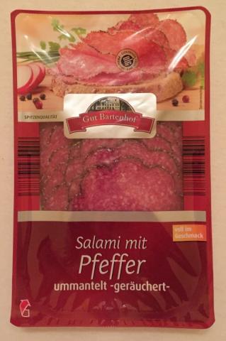Salami mit Pfeffer ummantelt - geräuchert | Hochgeladen von: mini165