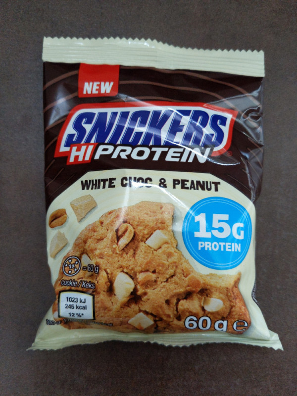 Snickers HiProteinq Cookie, white choc & peanut von ajabuu | Hochgeladen von: ajabuu