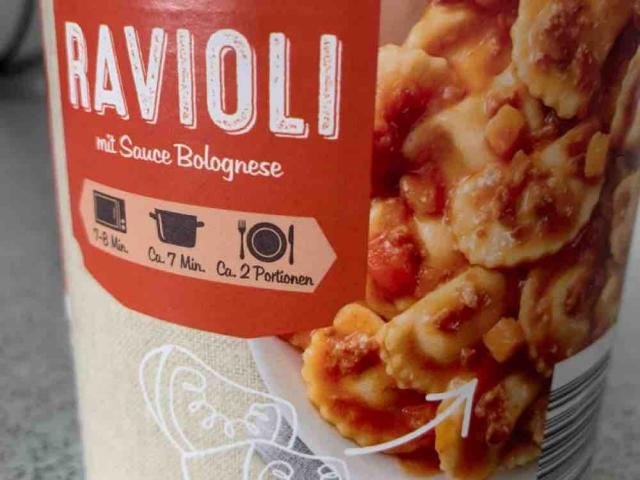 Ravioli, mit Sauce Bolognese von scheneinah | Hochgeladen von: scheneinah