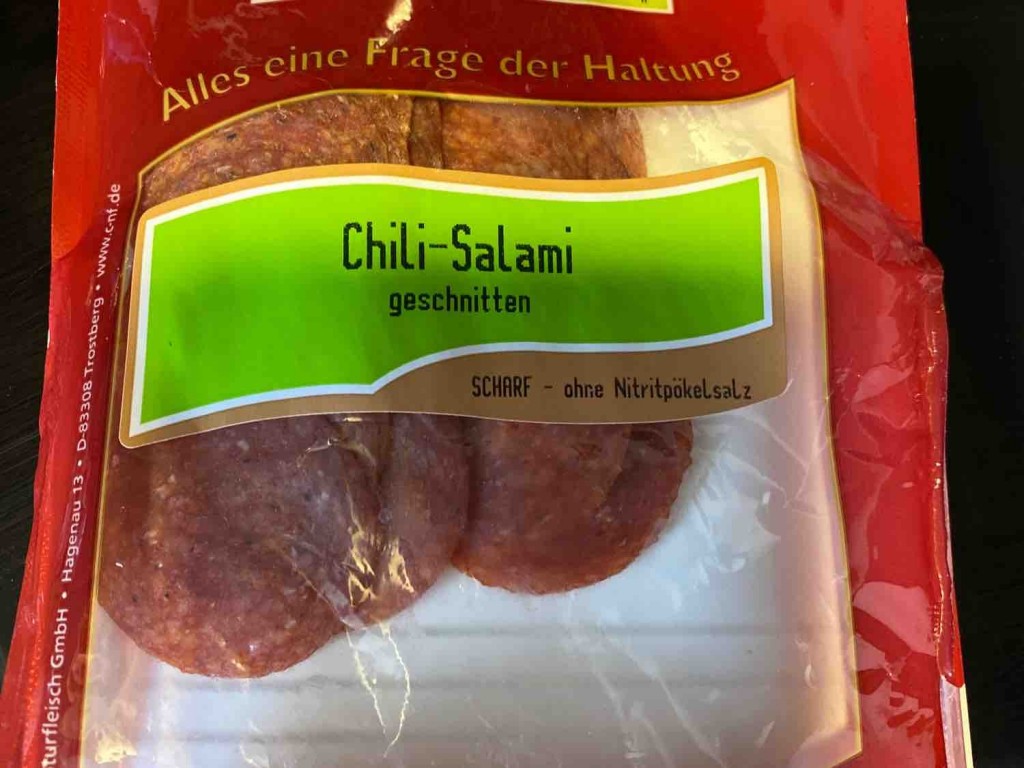 Chili-Salami, geschnitten  von elMC | Hochgeladen von: elMC
