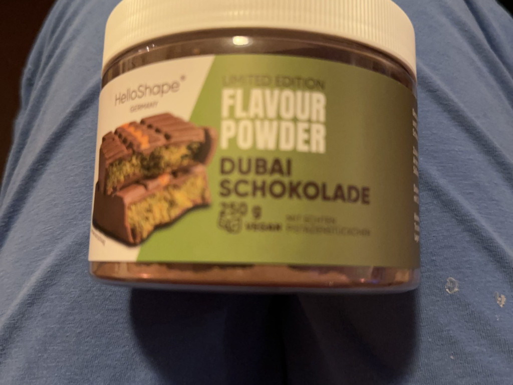 HelloShape Flavour Powder Dubai Schokolade von dabau | Hochgeladen von: dabau