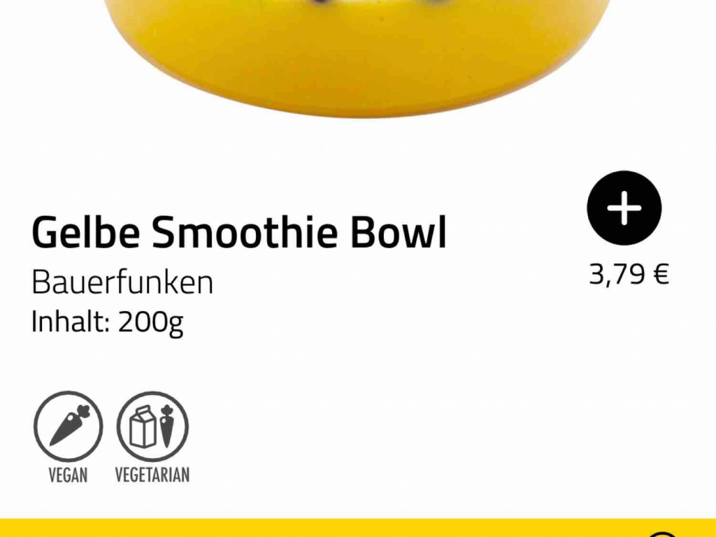 Gelbe Smoothie Bowl von Brutzn | Hochgeladen von: Brutzn