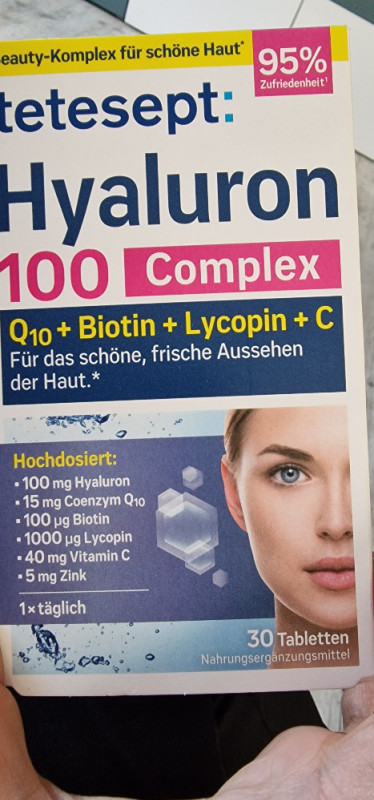 Hyaluron 100 complex, Q10 Biotin lycopin c von jeanpraefcke.jp | Hochgeladen von: jeanpraefcke.jp