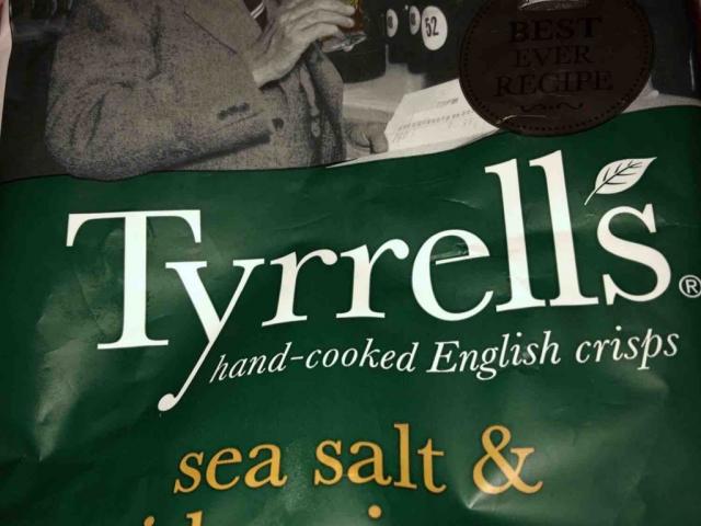 Tyrells hand-cooked English crisps, sea salt & cider vinegar | Hochgeladen von: cyra.bauer