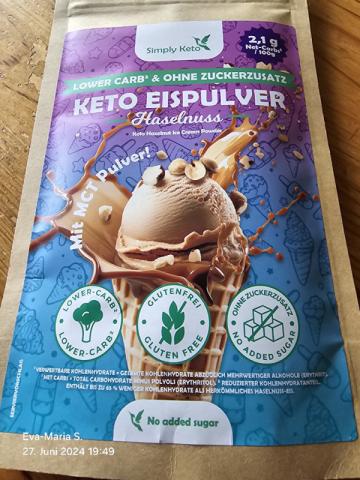 Keto Eispulver Haselnuss, Keto Eis von indira54 | Hochgeladen von: indira54