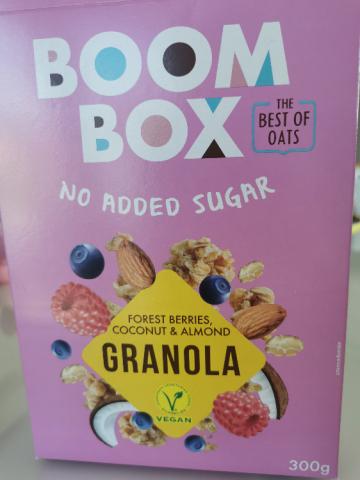 Boom Box Granola, Forest Berries, Coconut, Almond von whoskristi | Hochgeladen von: whoskristin