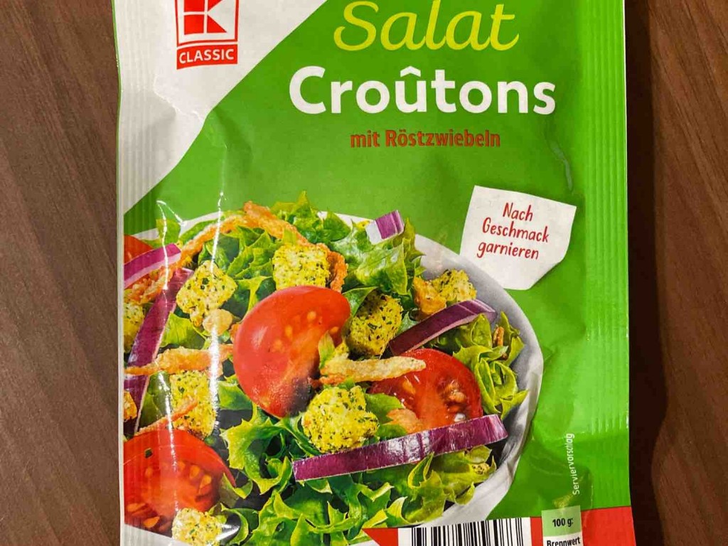 Salat-Croutons mit Röstzwiebeln von jenmen72 | Hochgeladen von: jenmen72