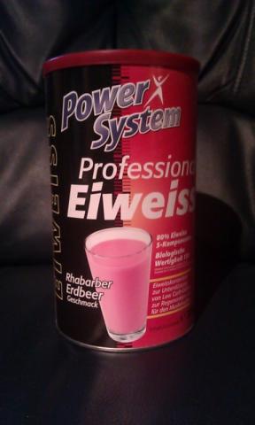 Power System Professional Eiweiss, Rhabarber Erdbeer | Hochgeladen von: SvenB