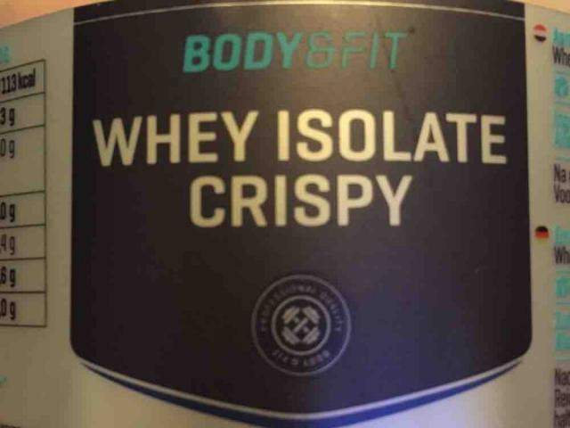 Whey Isolaat Crispy Body&Fit von AlexFlynn | Hochgeladen von: AlexFlynn