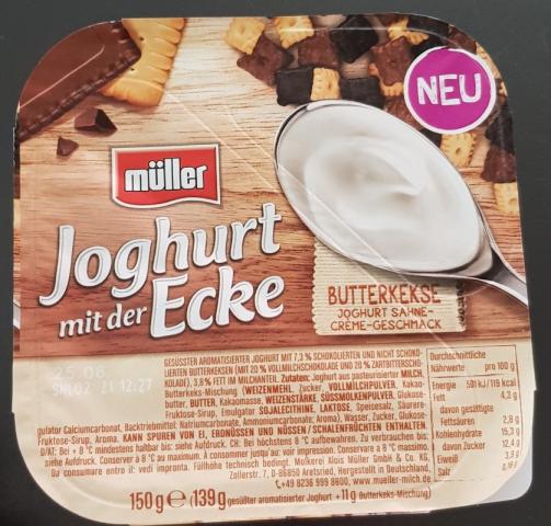 Joghurt mit der Ecke, Butterkes mit Joghurt Sahne-Creme Gesc | Hochgeladen von: Makra24