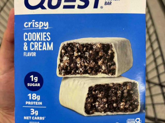 Quest crispy COOKIES & CREAM von MFurtwängler | Hochgeladen von: MFurtwängler