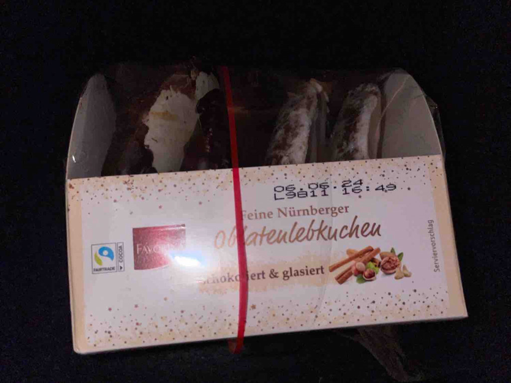 Feine Nürnberger Oblatenlebkuchen schokoliert & glasiert von | Hochgeladen von: LotteM