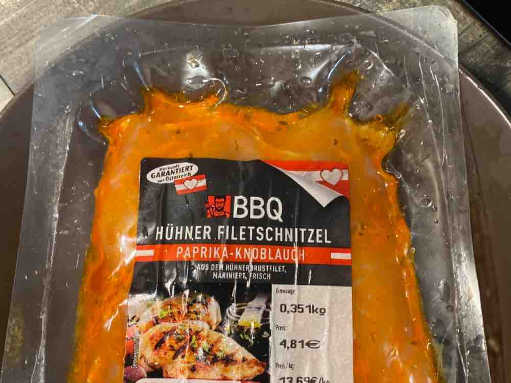 BBQ Hühner Filetschnitzel Paprika-Knoblauch von domwei | Hochgeladen von: domwei