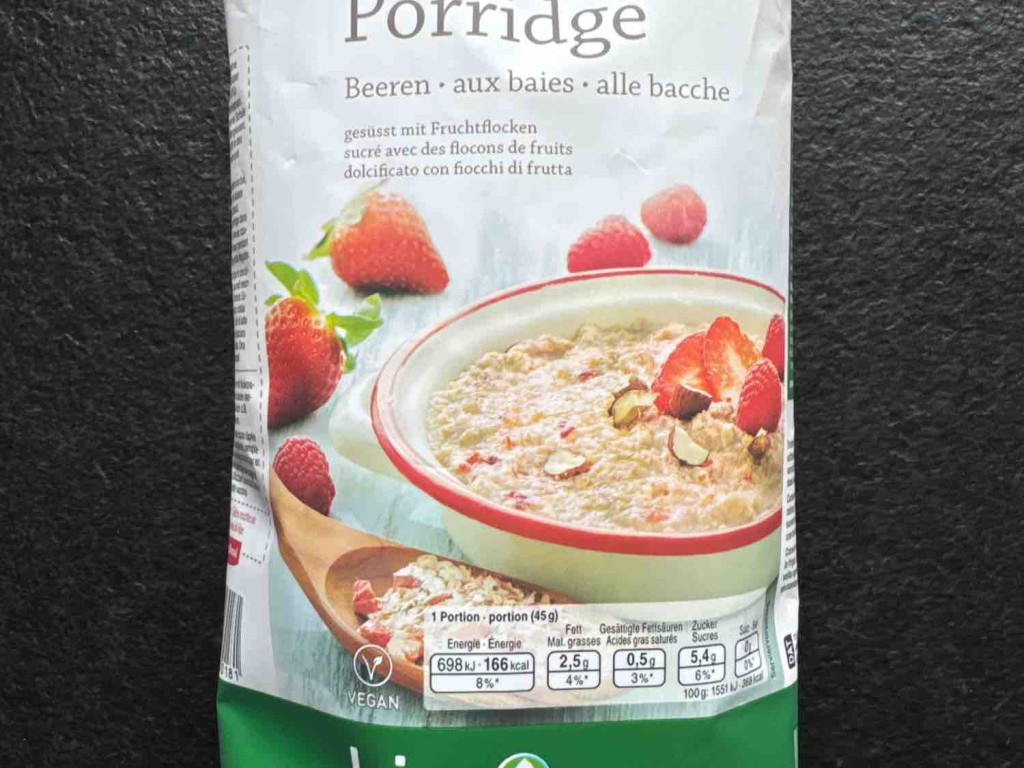 Naturaplan Bio Porridge Beeren von Vogtli | Hochgeladen von: Vogtli