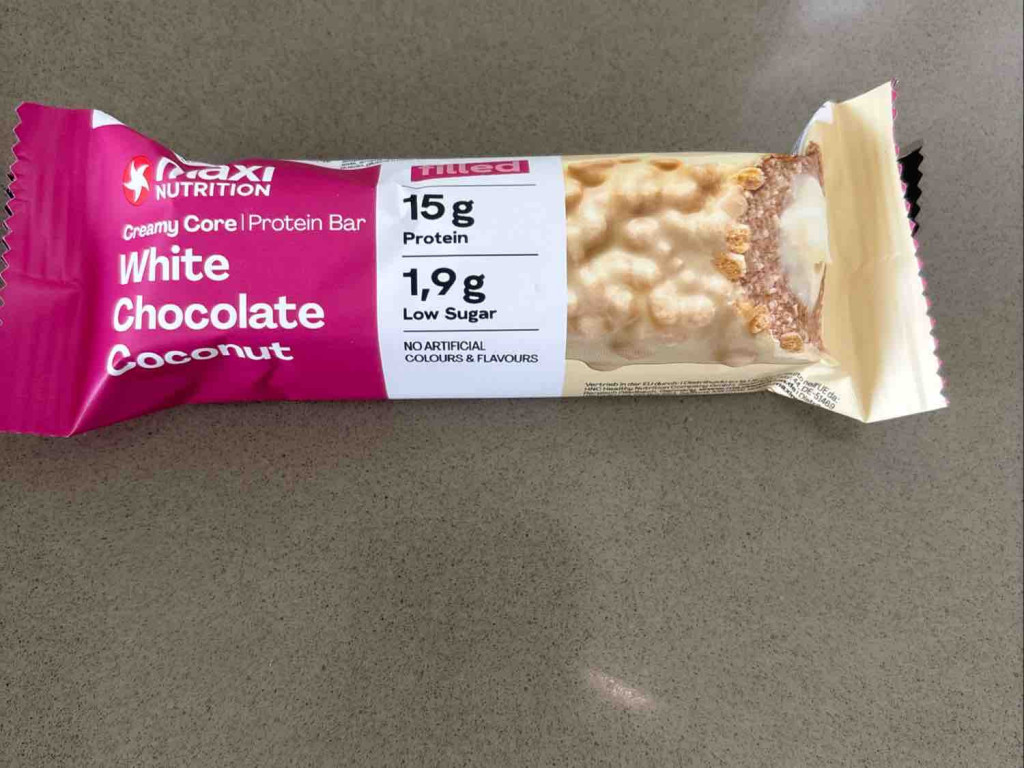 White Chocolate Coconut Bar, Maxi Nutrition von Inchen | Hochgeladen von: Inchen White Chocolate Coconut Bar, Maxi Nutrition von Inchen | Hochgeladen von: Inchen