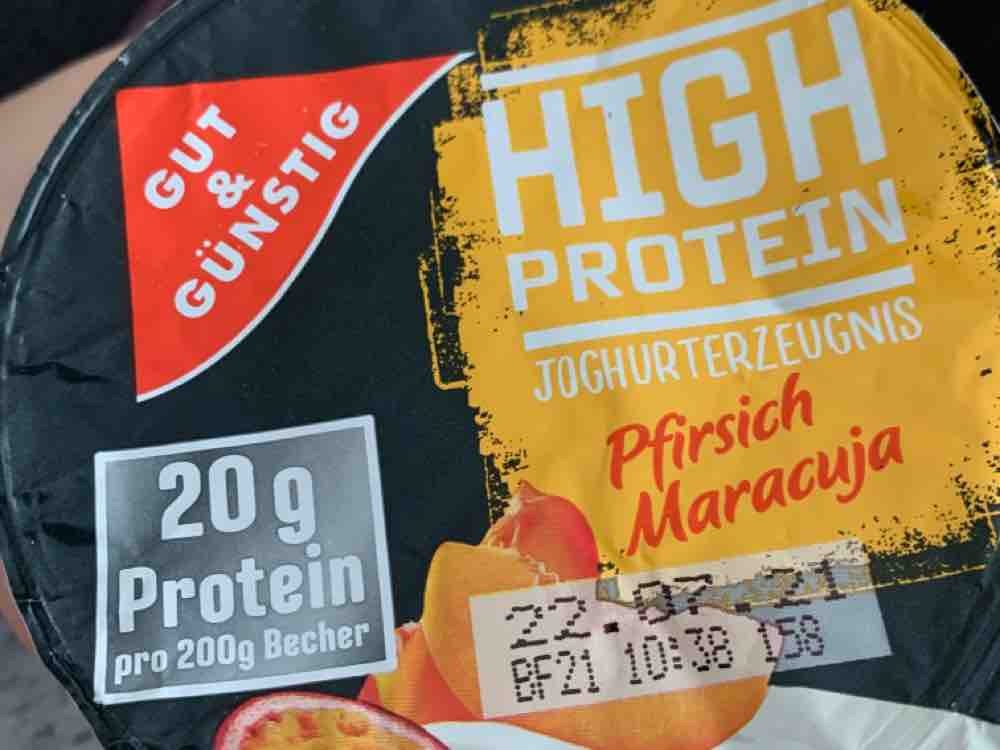 High Protein Joghurterzeugnis, Pfirsich Maracuja von Bell94 | Hochgeladen von: Bell94