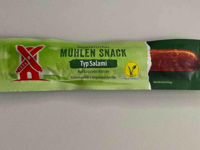 Vegetarischer Mühlen Snack Typ Salami von JackieLine | Hochgeladen von: JackieLine