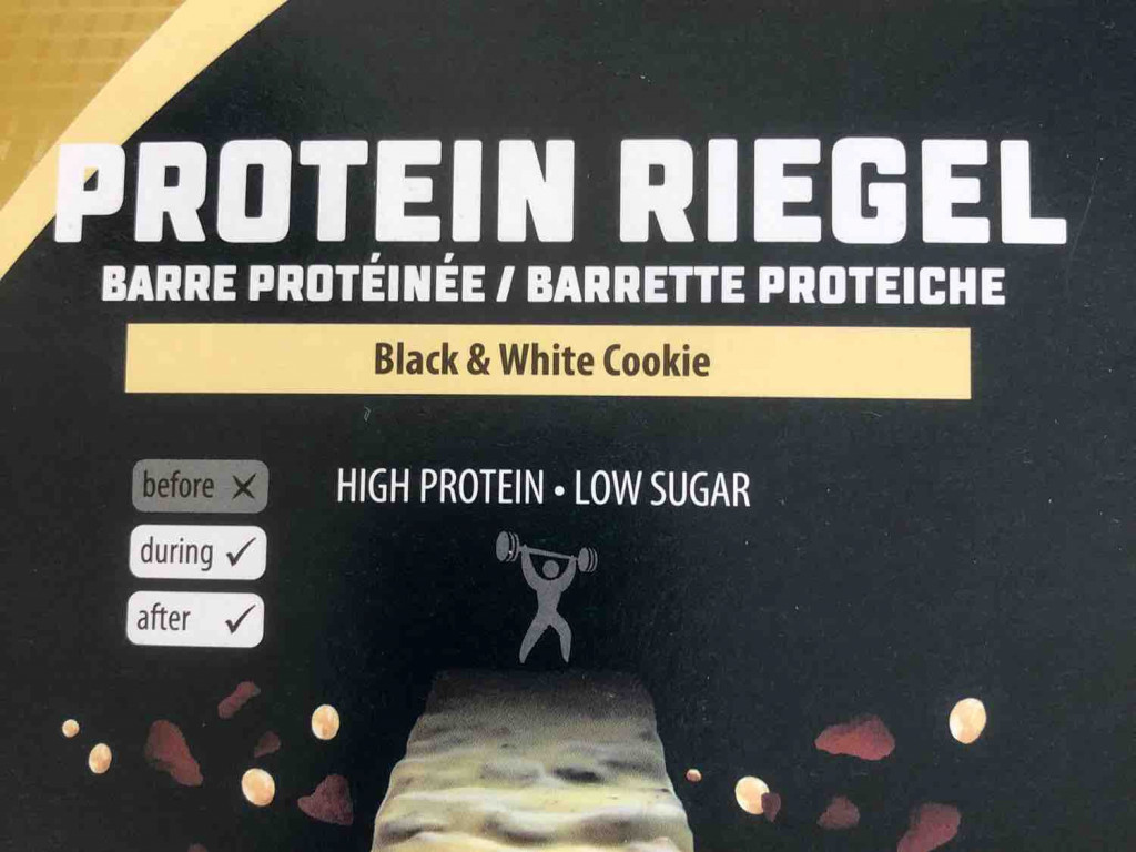Proteinriegel, Black & White Cookie von rebeccariebenbauer | Hochgeladen von: rebeccariebenbauer