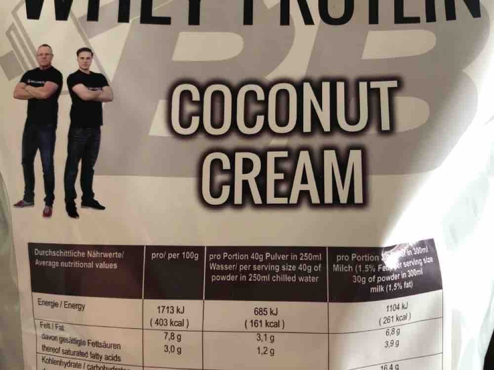 Whey  Protein, Coconut Cream von davidjanda | Hochgeladen von: davidjanda