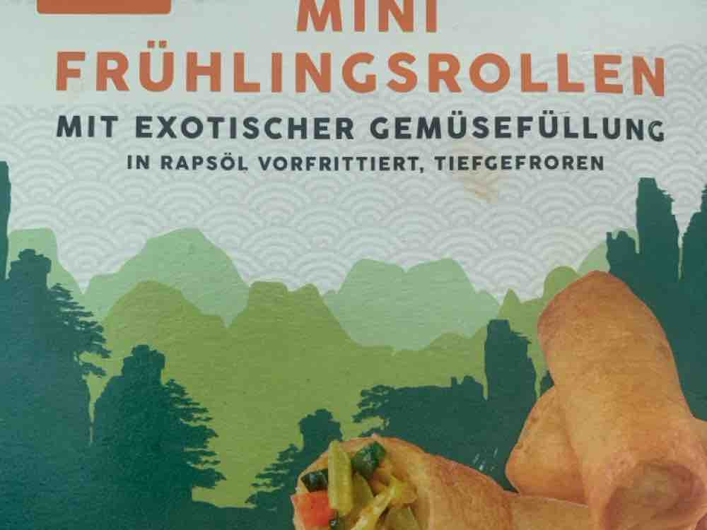 Mini Frühlingsrollen, mit exotischer Gemüsefülling von Baerchen2 | Hochgeladen von: Baerchen21