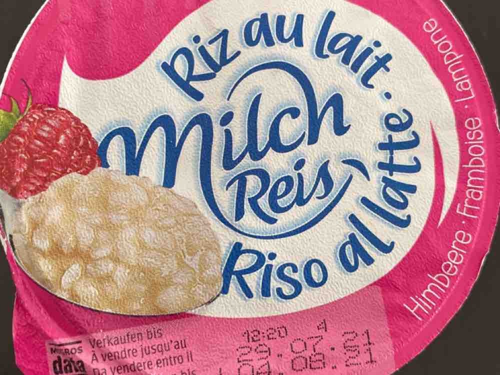 Milchreis Himbeeren, Vollmilch 59% von Olito | Hochgeladen von: Olito