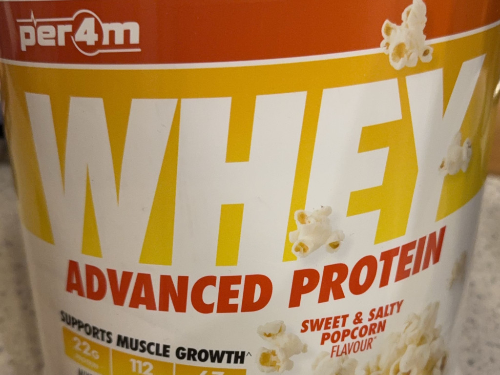 Per4M Whey, Sweet & Salty Popcorn von Flo01 | Hochgeladen von: Flo01