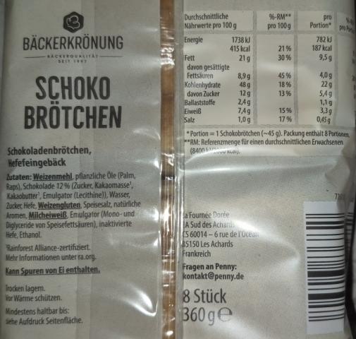 Bäckerkrönung Schokobrötchen | Hochgeladen von: Siope Bäckerkrönung Schokobrötchen | Hochgeladen von: Siope