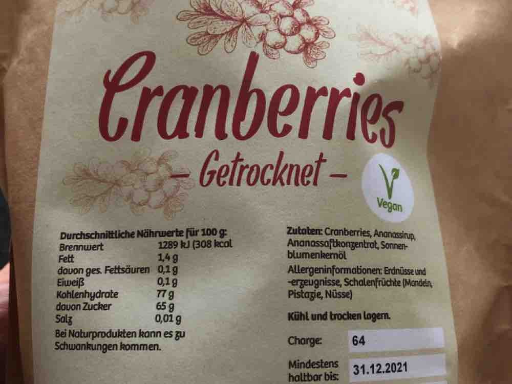 Cranberries, getrocknet von ezielke | Hochgeladen von: ezielke