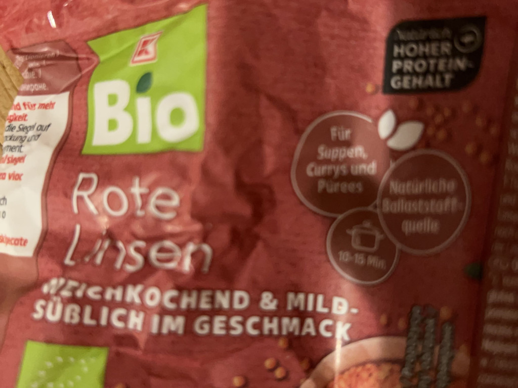 Rote Linsen Bio von adelejj | Hochgeladen von: adelejj