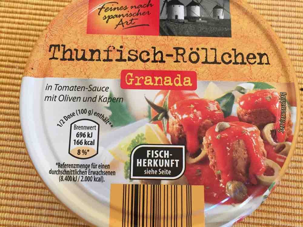 Thunfisch-Röllchen Granada, in Tomatensauce mit Oliven und Kaper | Hochgeladen von: BrueckeVomKwai