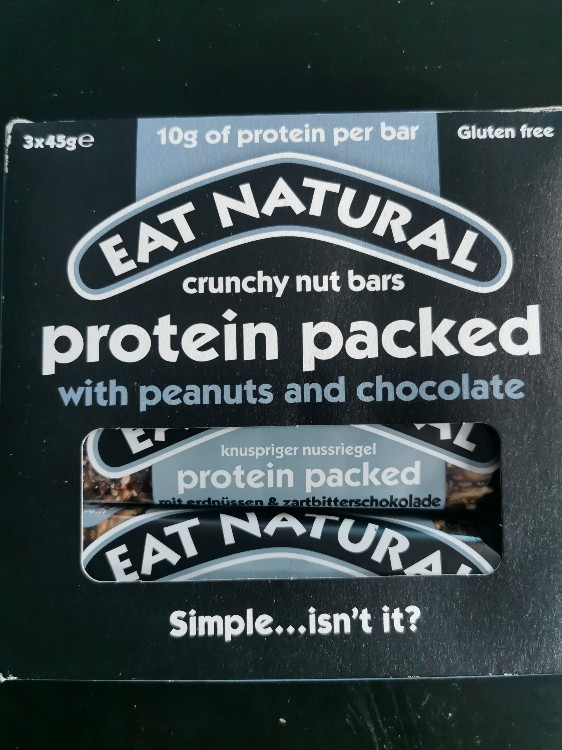 Eat natural protein packed with peanuts and chocolate, crunchy n | Hochgeladen von: lyle