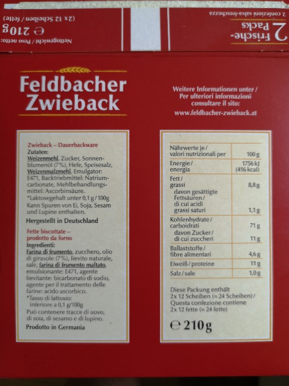 Feldbacher Zwieback, Klassik von Andreas Horvath | Hochgeladen von: Andreas Horvath