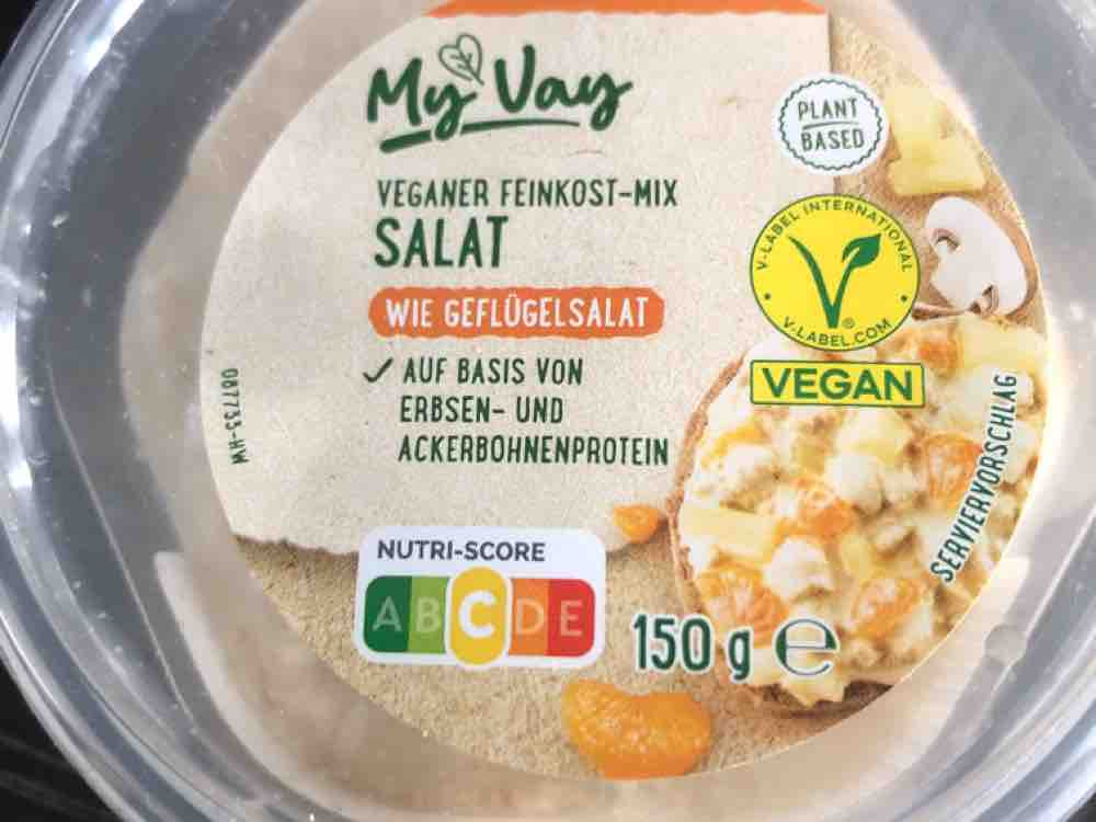 veganer Feinkost Mix Wie Geflügelsalat, veganer Feinkost Mix Wie | Hochgeladen von: falkplanfalschfalter