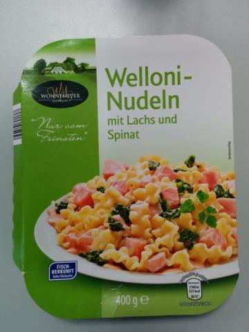 Welloni-Nudeln mit Lachs und Spinat | Hochgeladen von: chris573