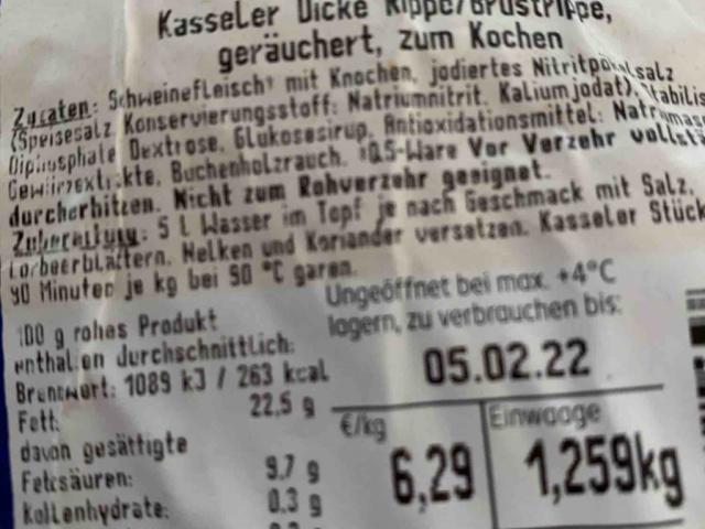 Kasseler, Dicke Rippe, geräuchert zum kochen von ankeborde73 | Hochgeladen von: ankeborde73