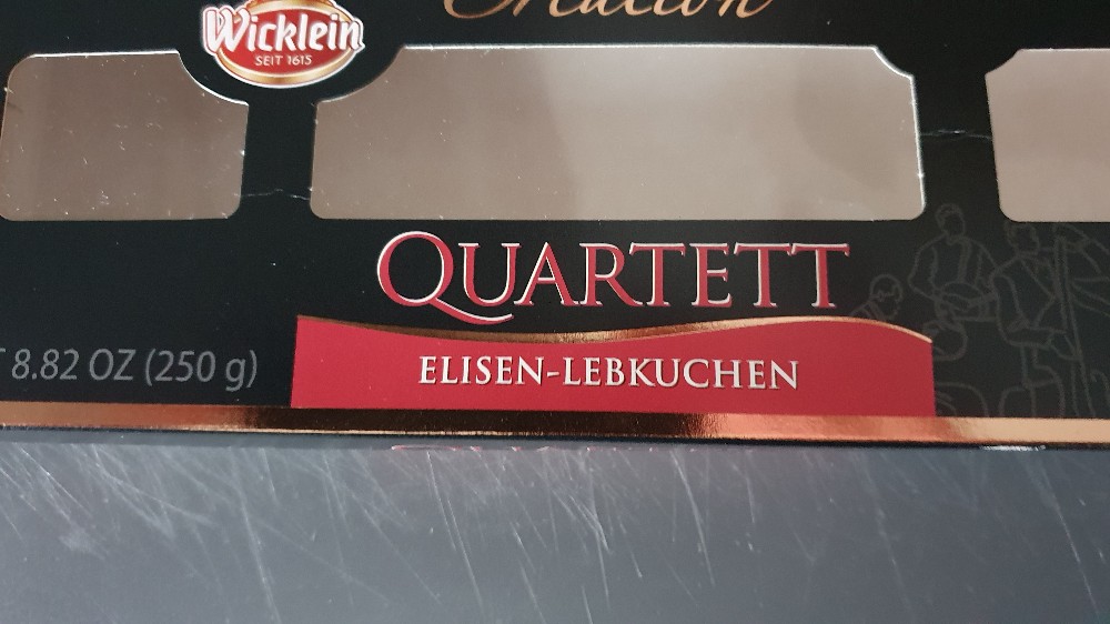 Quartett Elisen Lebkuchen von Michael175 | Hochgeladen von: Michael175