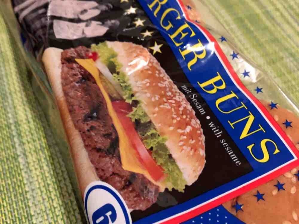 Hamburger Buns, mit Sesam von Hauptfriese | Hochgeladen von: Hauptfriese