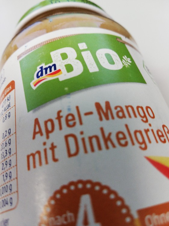 dm Bio Apfel-Mango mit Dinkelgrieß  von Melleo | Hochgeladen von: Melleo