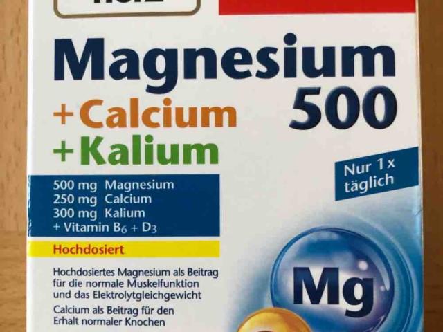 Magnesium 500, +Calcium + Kalium von Chillma99 | Hochgeladen von: Chillma99