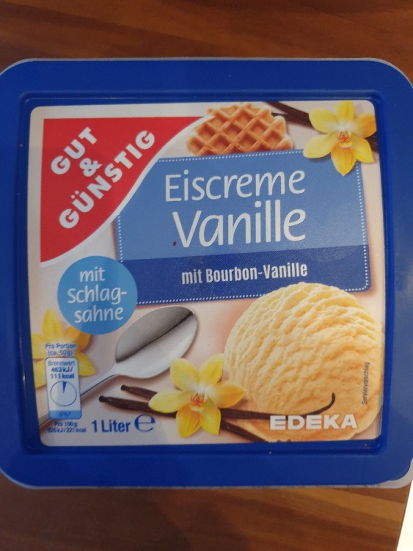 Eiscreme Vanille, mit Bourbon Vanille von TheoEGJ | Hochgeladen von: TheoEGJ