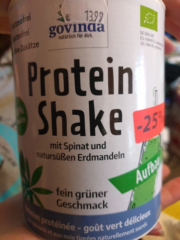 Protein Shake, Mit Spinat und natursüßen Erdmandeln von Toni1979 | Hochgeladen von: Toni1979
