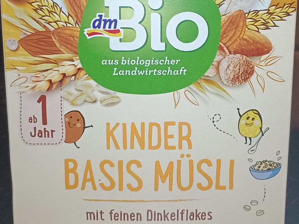 dm Bio Kinder Basis Müsli, mit feinen Dinkelflakes, ungesüßt von | Hochgeladen von: enduringfreedom