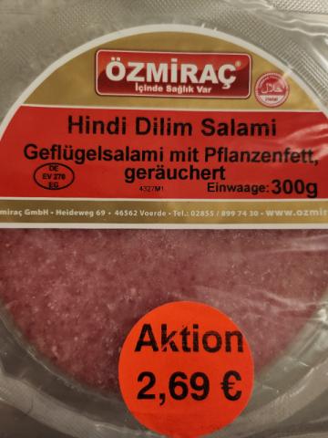 Özmirac Hindi Dilim Salami von Harun.Kolasinac | Hochgeladen von: Harun.Kolasinac