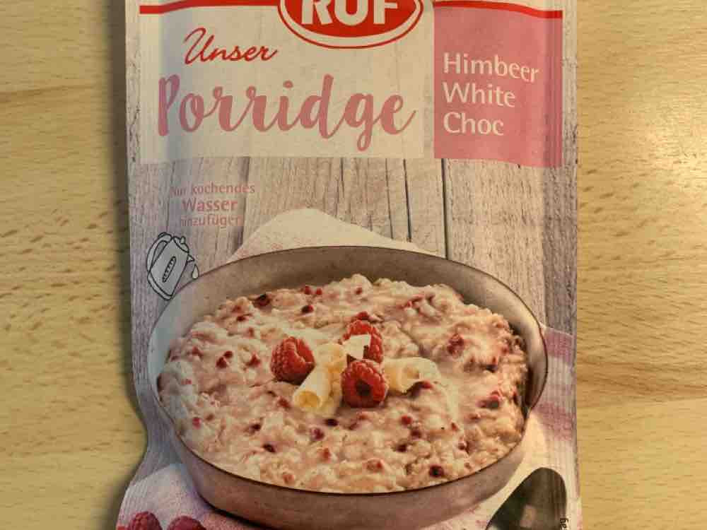 Porridge Himbeer White Choc, mit heißem Wasser von emilyschwarz | Hochgeladen von: emilyschwarz