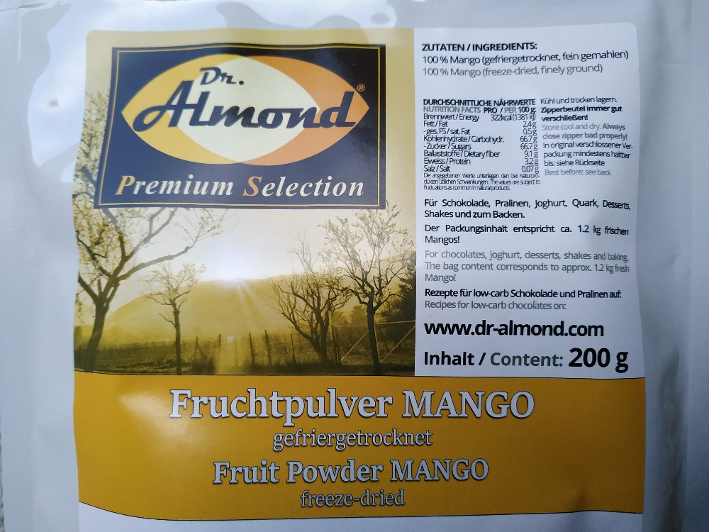 Dr. Almond Fruchtpulver Mango von ChaosTotal | Hochgeladen von: ChaosTotal