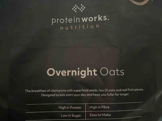 proteinworks Overnight Oats, Protein Milch von Luuup | Hochgeladen von: Luuup