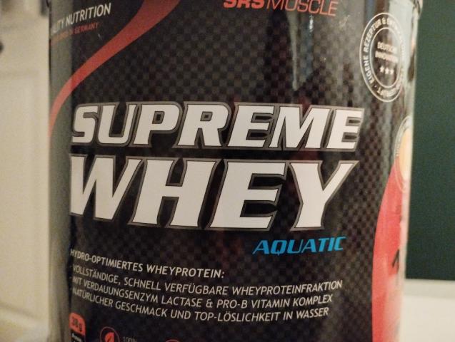 Supreme Whey, Vanille von Penispumpe | Hochgeladen von: Penispumpe