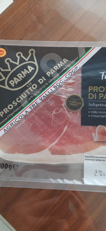 Prosciutto di Parma DOP , luftgetrockneter Rohschinken von JanaP | Hochgeladen von: JanaP.
