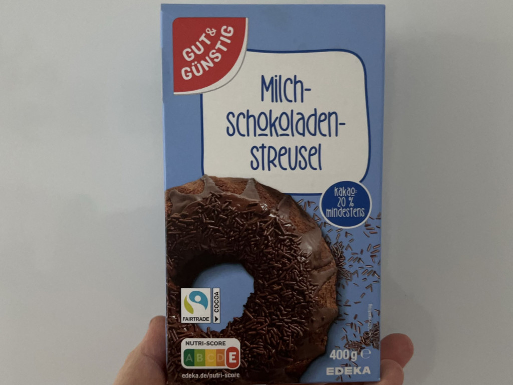 Milchschokoladenstreusel, Mind. 20% Kakao von Cochalove | Hochgeladen von: Cochalove